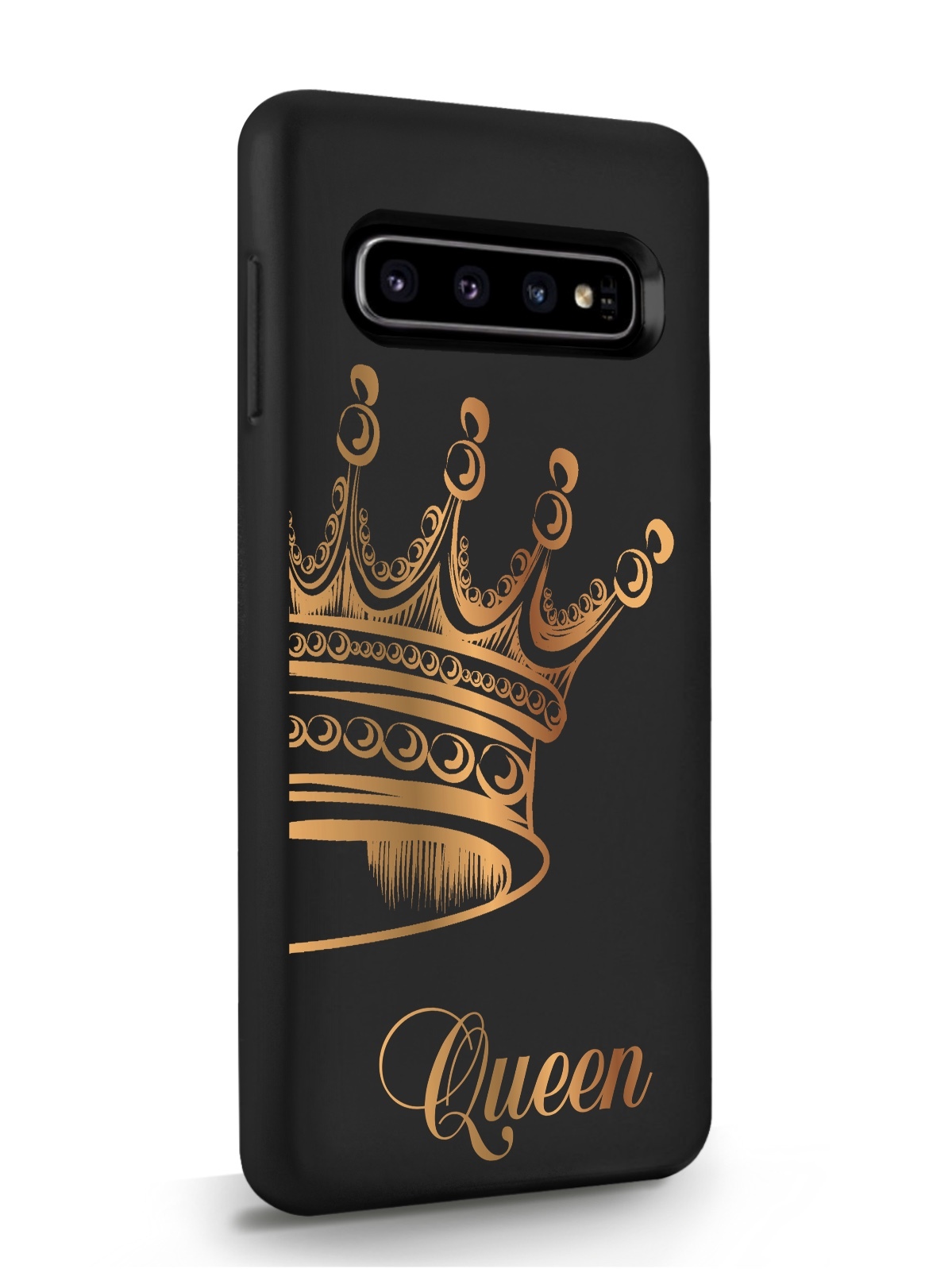 фото Чехол musthavecase для samsung galaxy s10 queen черный