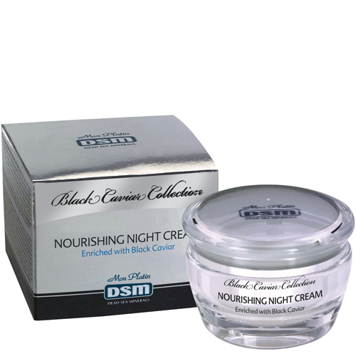 Ночной крем для лица Mon Platin Nourishing Night Cream питательный с черной икрой 50 мл крем для лица ночной укрепляющий на основе граната