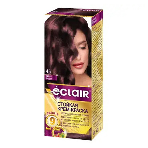 Краска для волос Eclair Omega 9 № 4.5 дикая вишня 130 мл