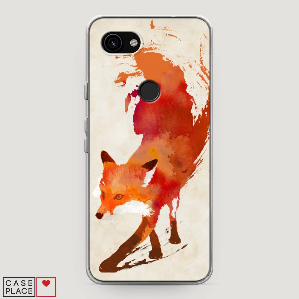 

Чехол Awog на Google Pixel 3a "Лиса", Разноцветный, 270150-10