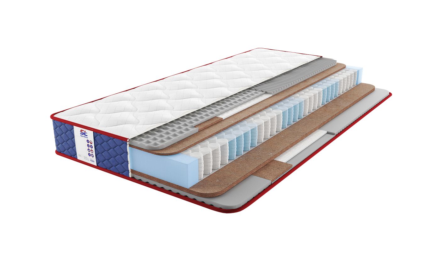 

Матрас Sportletica Swim-Expert massage 110х190, Белый, Swim-Expert massage