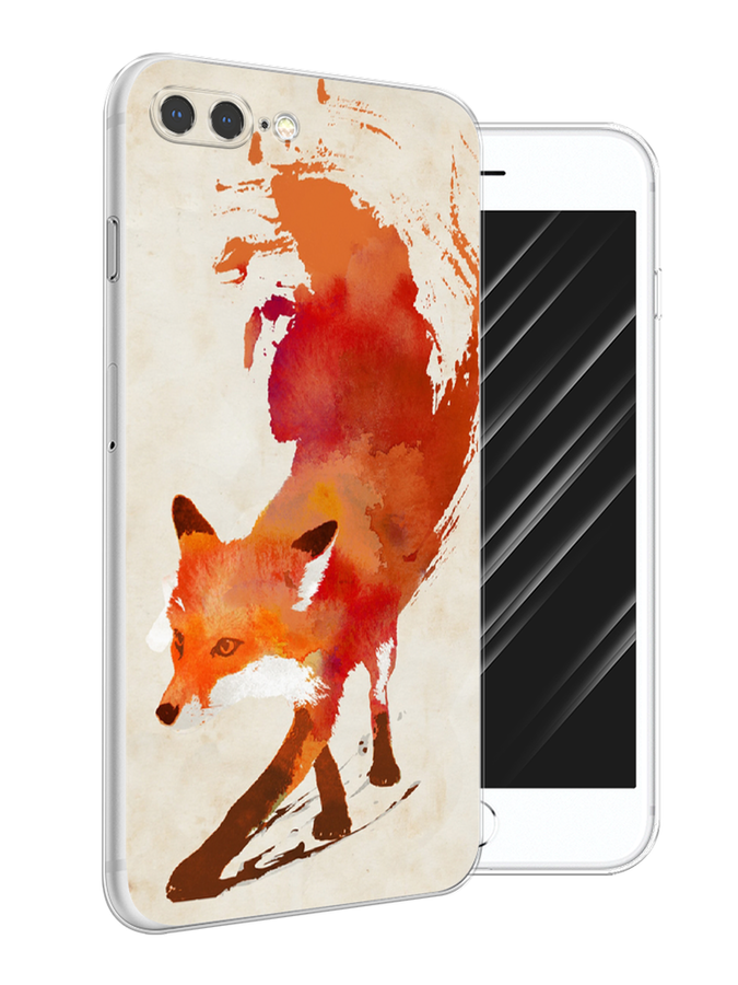 

Чехол Awog на Apple iPhone 7 Plus / Айфон 7 Plus "Лиса", Разноцветный, 10750-10