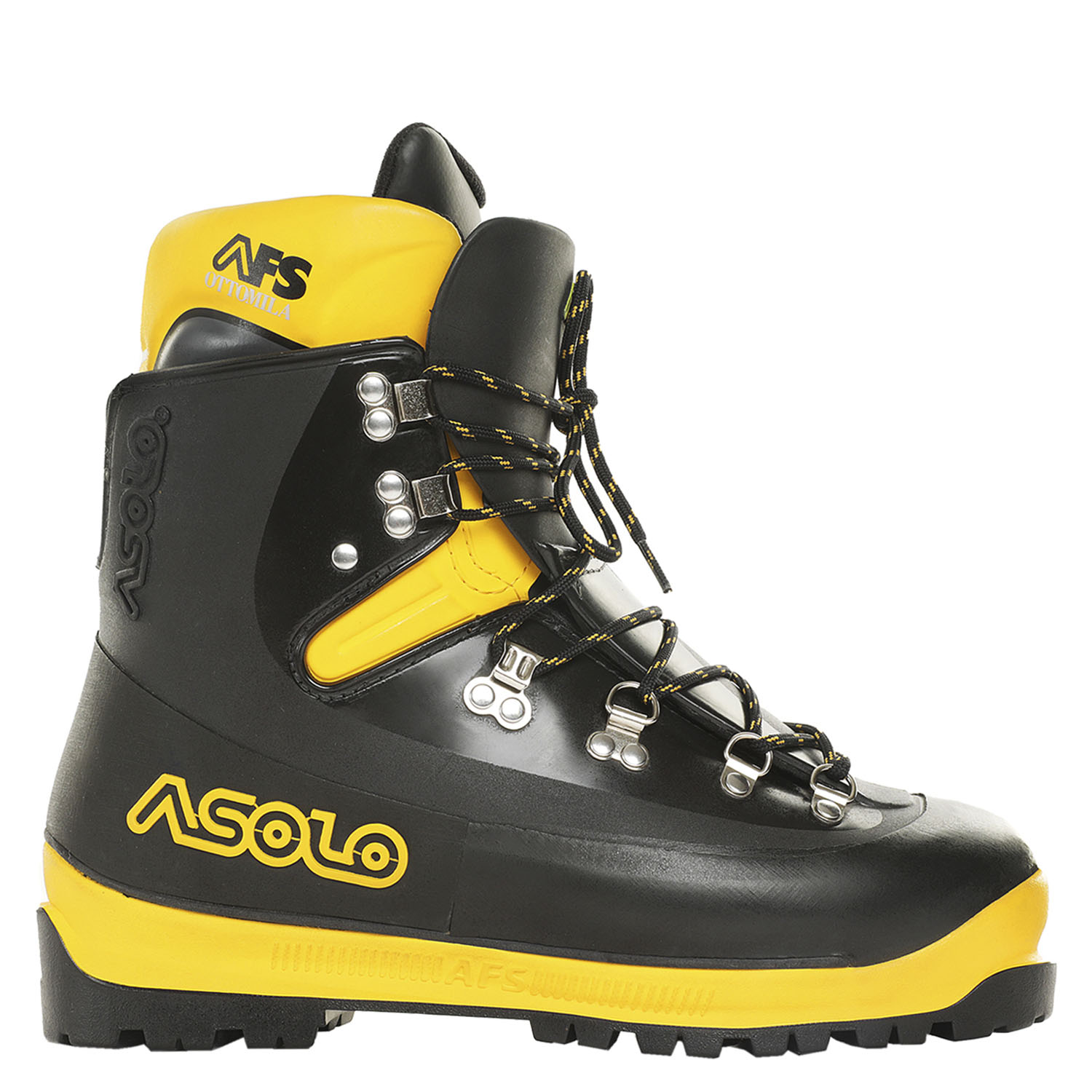 

Ботинки Asolo Alpine Afs 8000 Evo Black/Yellow (Uk:8,5), Желтый;черный, Alpine AFS 8000