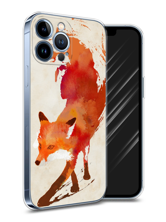 

Чехол Awog на Apple iPhone 13 Pro Max / Айфон 13 Pro Max "Лиса", Разноцветный, 14450-10