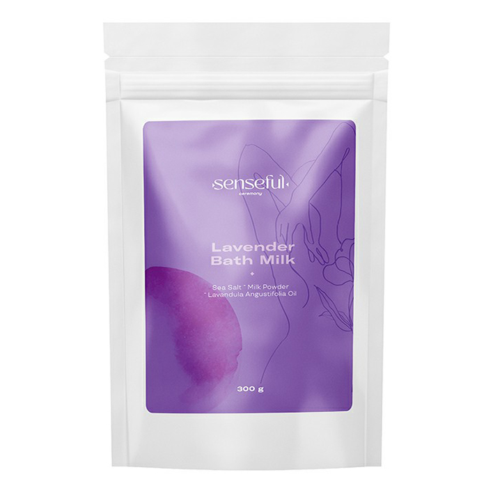 фото Молочко для ванны senseful lavender bath milk с лавандой 300 г