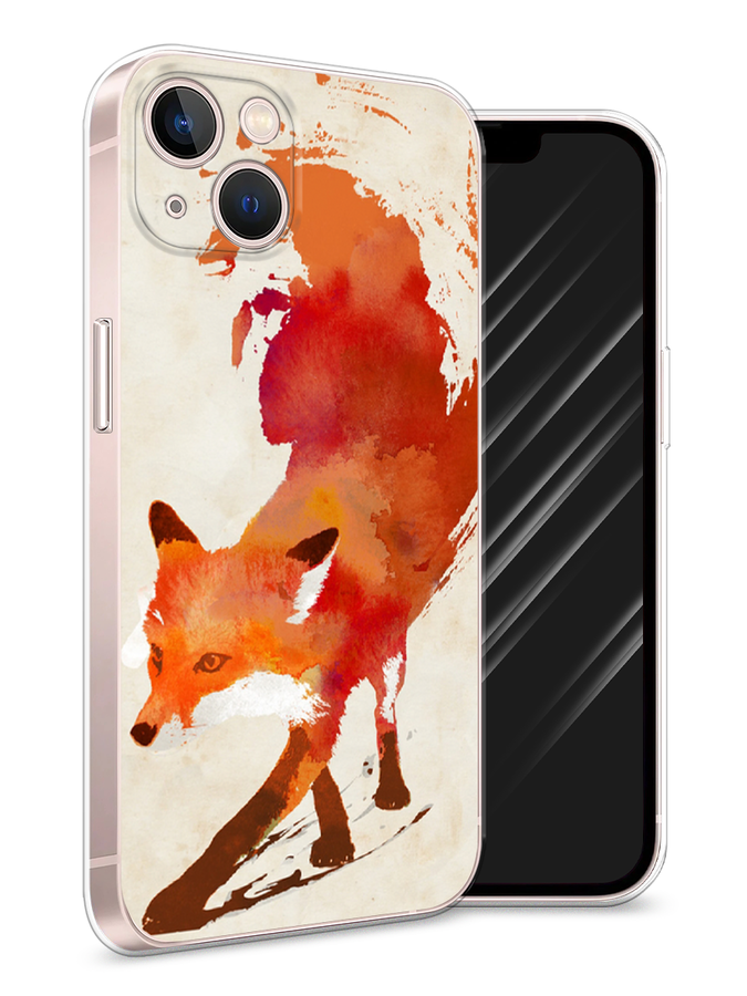 

Чехол Awog на Apple iPhone 13 / Айфон 13 "Лиса", Разноцветный, 14250-10