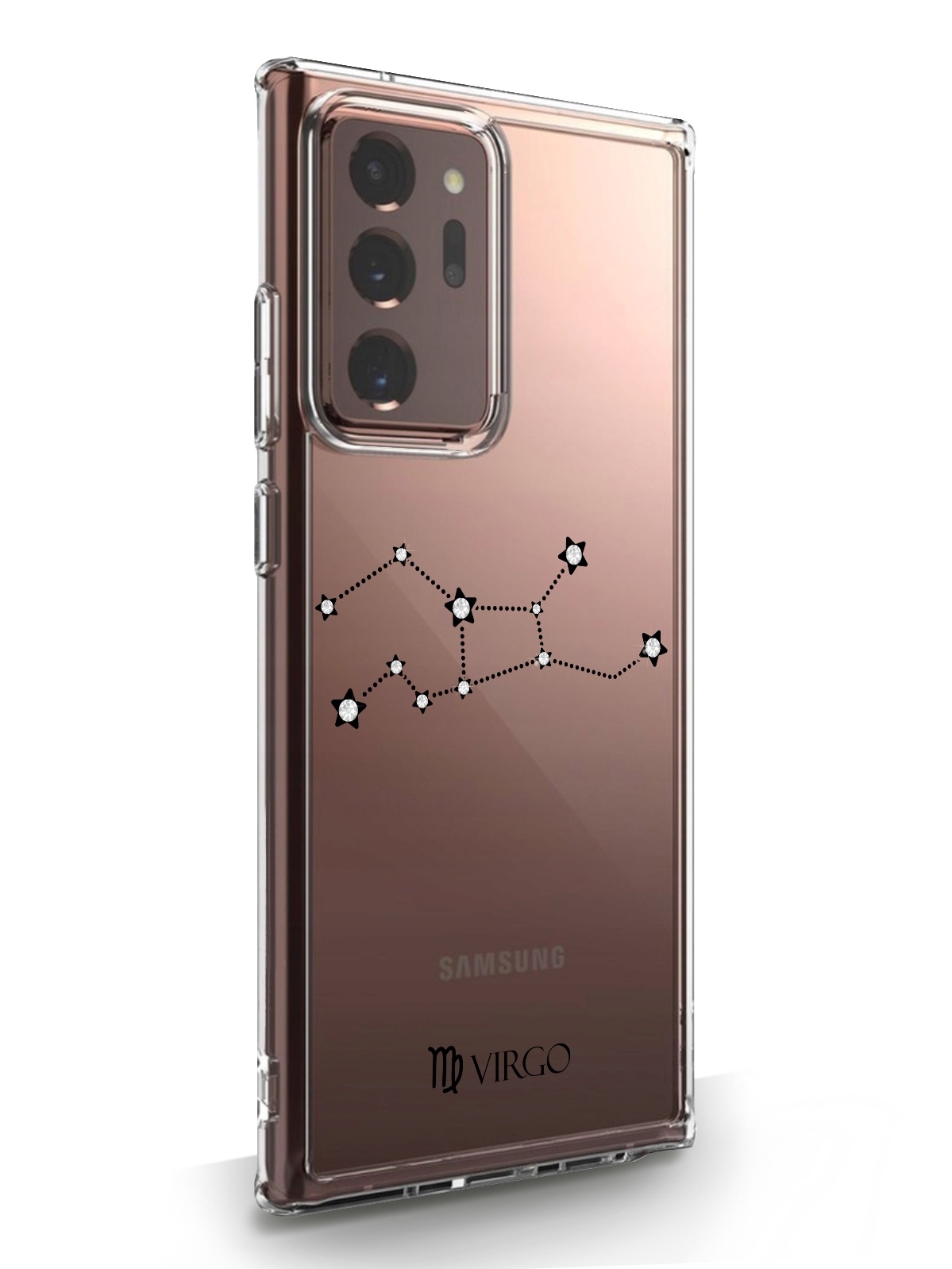 

Чехол MustHaveCase для Samsung Galaxy Note 20 Ultra Знак зодиака Дева прозрачный, Samsung Galaxy Note 20 Ultra Знак зодиака Дева Virgo