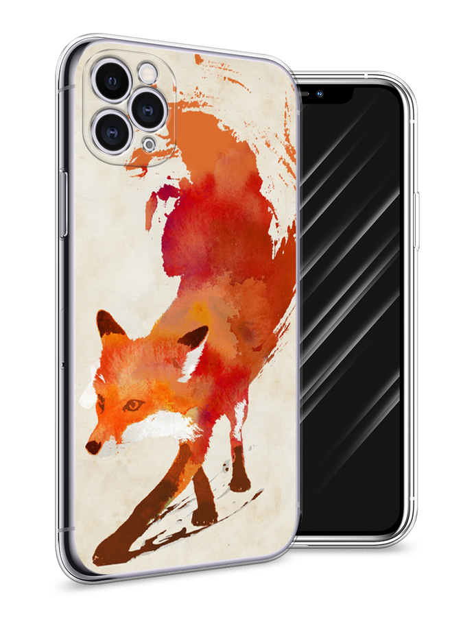 

Чехол Awog на Apple iPhone 11 Pro / Айфон 11 Pro "Лиса", Разноцветный, 12350-10