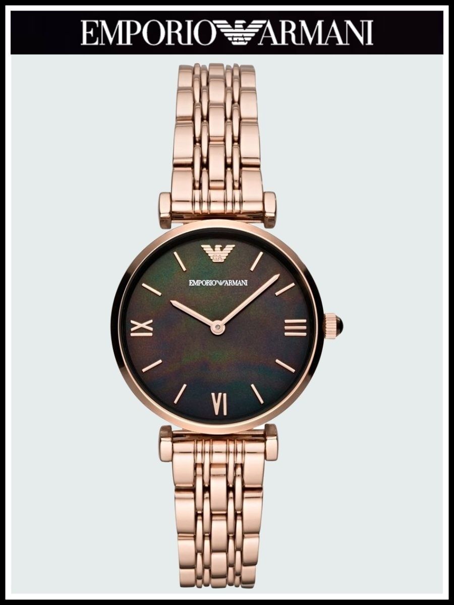 

Наручные часы женские Emporio Armani A11145R золотистые, A11145R