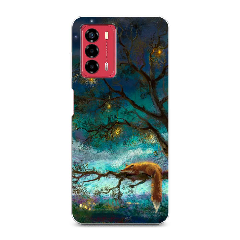

Силиконовый чехол "Лиса устала" на ZTE Blade V40 Vita, 135650-2