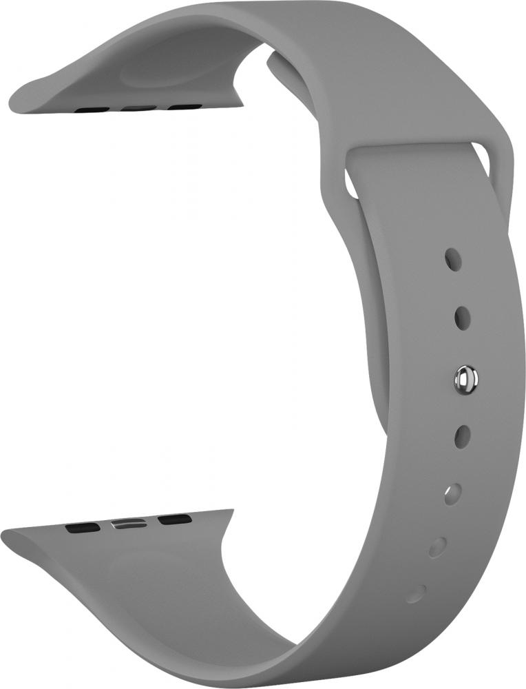 

Ремешок силиконовый GSMIN Sport Band для Apple Watch 38/40mm (Серый), Ремешок силиконовый GSMIN Sport Band для Apple Watch 38/40mm