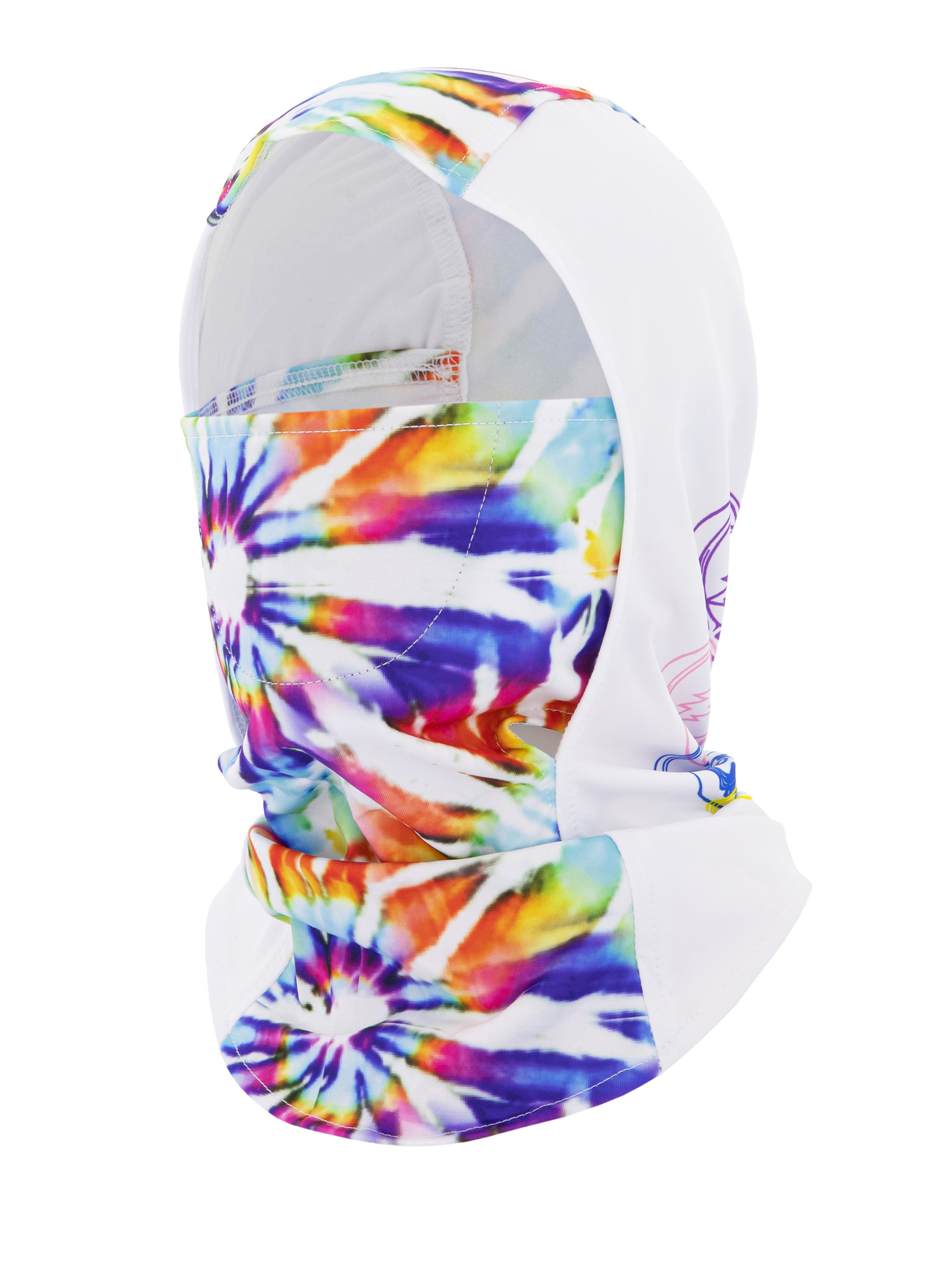 

Балаклава 686 Deluxe Hinged Grateful Dead White Tie Dye (Us, Разноцветный, Deluxe Hinged