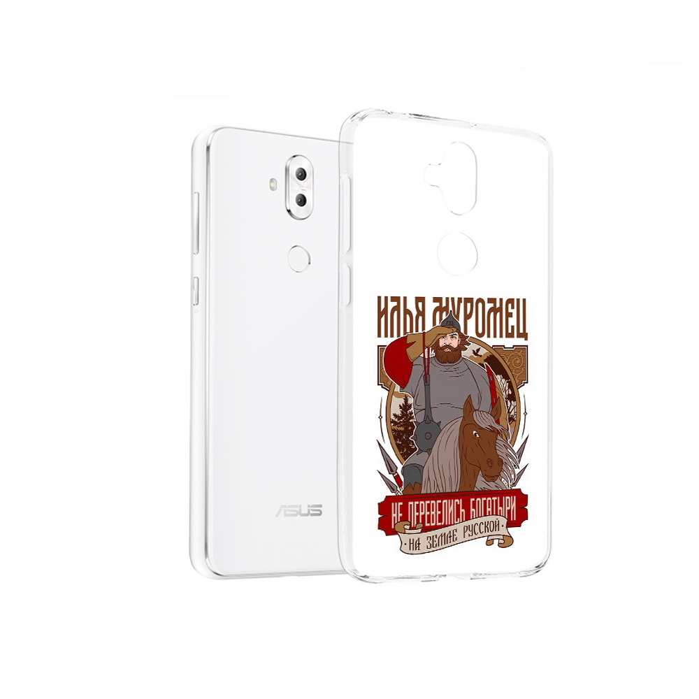 

Чехол MyPads Tocco для Asus ZenFone 5 Lite (ZC600KL) Илья Муромец, Прозрачный, Tocco