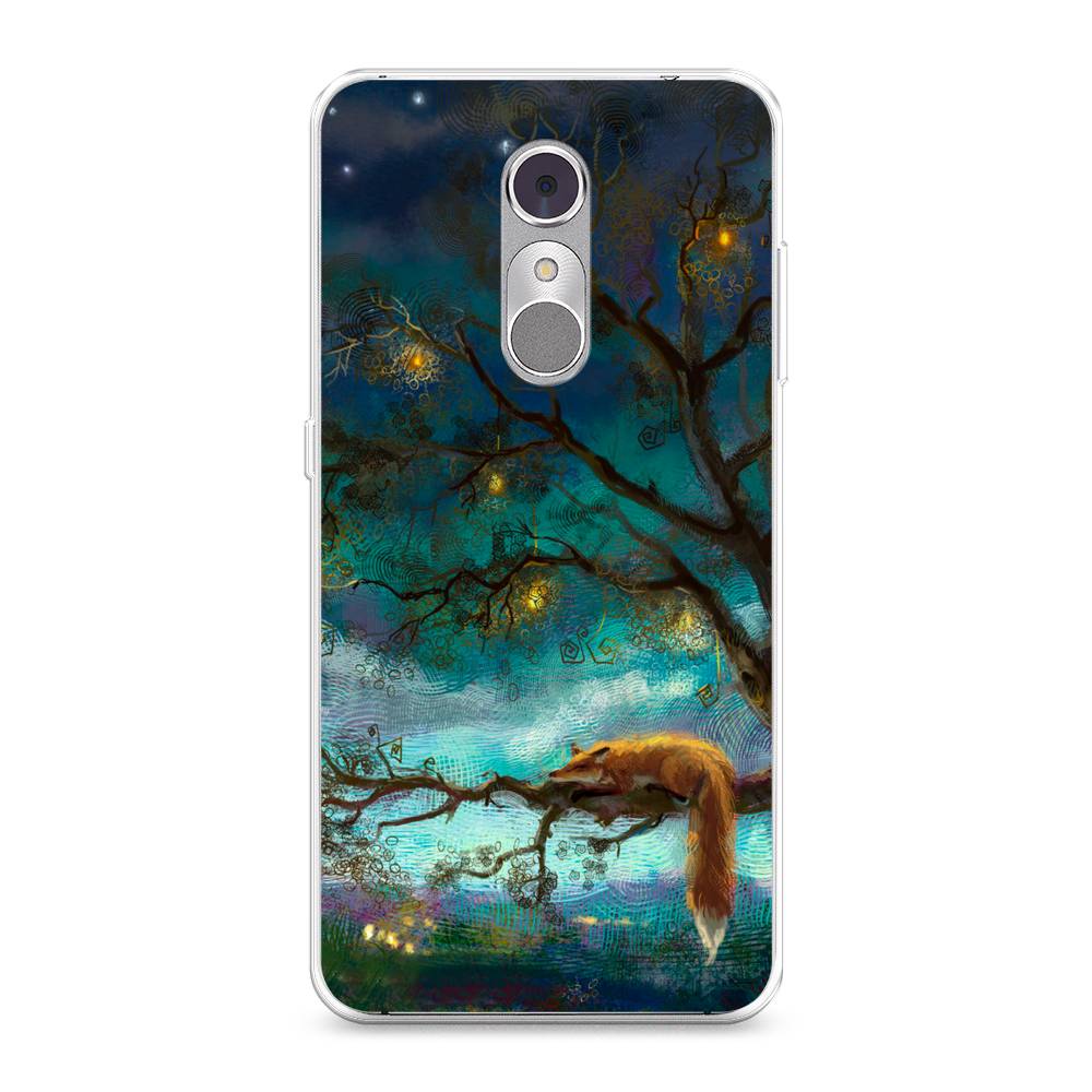 

Силиконовый чехол "Лиса устала" на ZTE Blade A910, 131850-2
