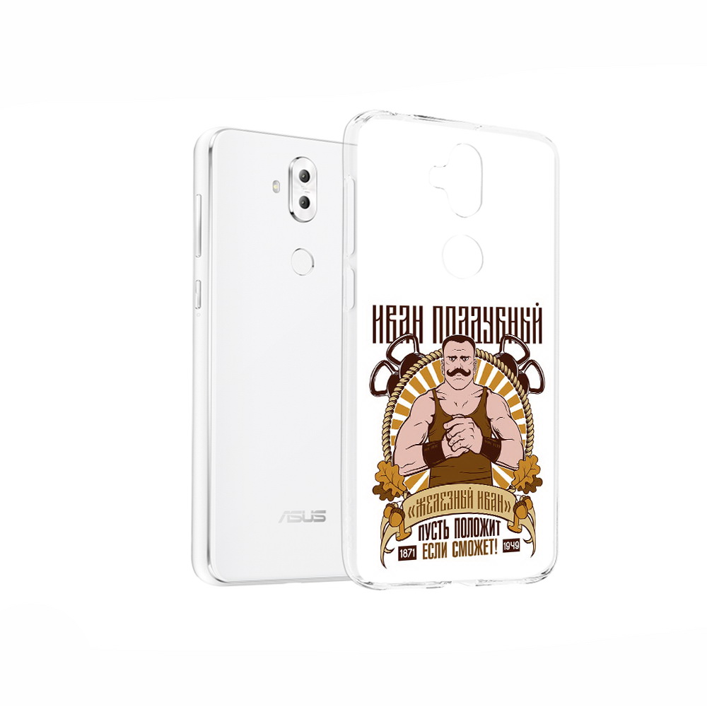 Чехол MyPads Tocco для Asus ZenFone 5 Lite (ZC600KL) Железный Иван