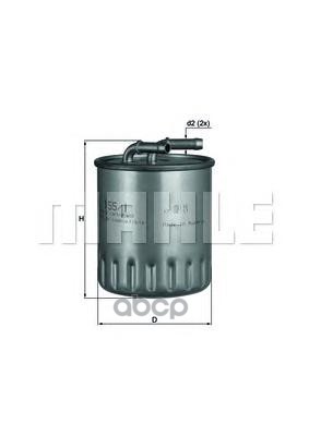 

Фильтр топливный Mahle/Knecht kl1551