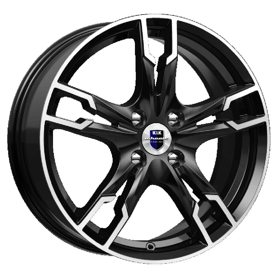 

Колесный диск K&K Солар (КС875) (BA) 7xR17 ET48.5 5*114.3 D67.1, Черный;серебристый