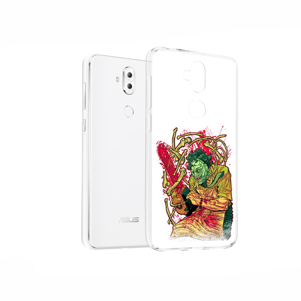 

Чехол MyPads Tocco для Asus ZenFone 5 Lite (ZC600KL) яркий мясник, Прозрачный, Tocco