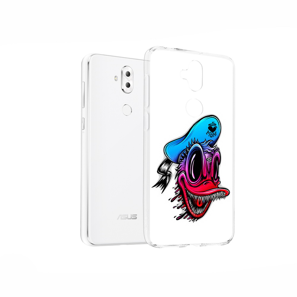 

Чехол MyPads Tocco для Asus ZenFone 5 Lite (ZC600KL) Дональд, Прозрачный, Tocco