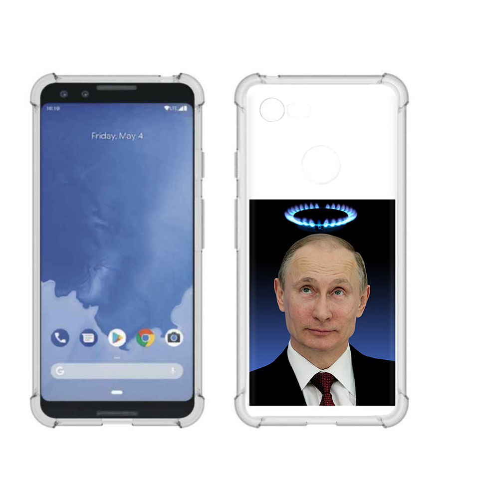 

Чехол MyPads Tocco для Google Pixel 3 святой газ, Прозрачный, Tocco
