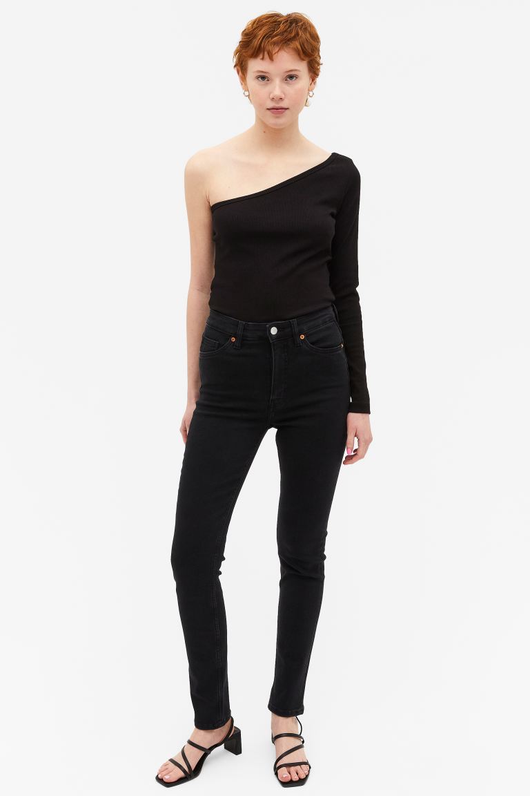 

Джинсы женские Monki 1138884002 черные XL (доставка из-за рубежа), 1138884002