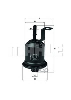 

Фильтр топливный Mahle/Knecht kl513
