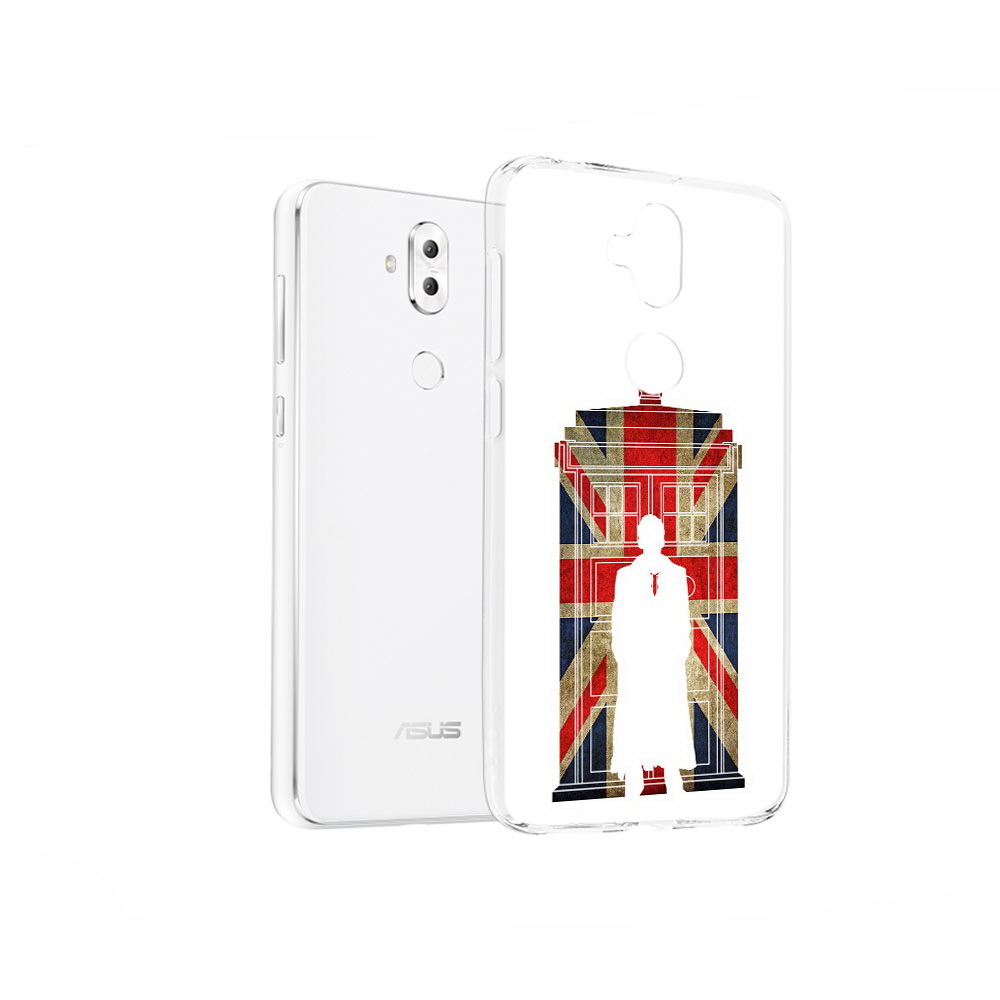 

Чехол MyPads Tocco для Asus ZenFone 5 Lite (ZC600KL) шерлок холмс, Прозрачный, Tocco