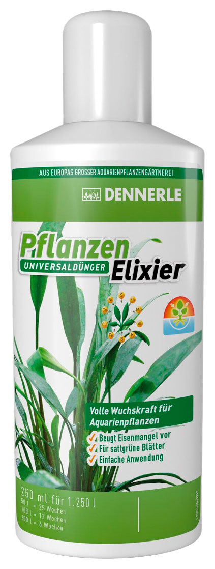 Удобрение для аквариумных растений Dennerle Plant Elixir 250 мл