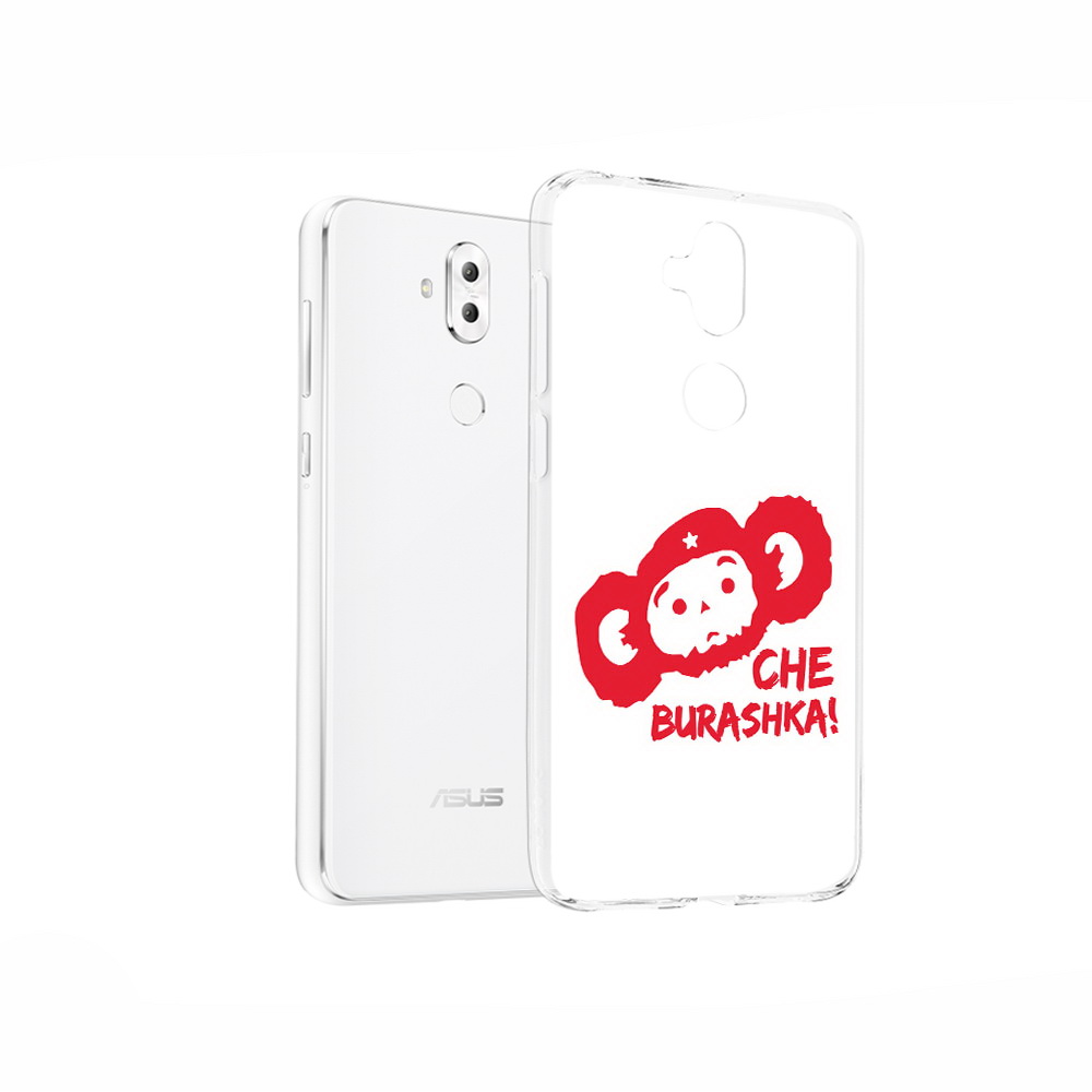 

Чехол MyPads Tocco для Asus ZenFone 5 Lite (ZC600KL) чебурашка, Прозрачный, Tocco