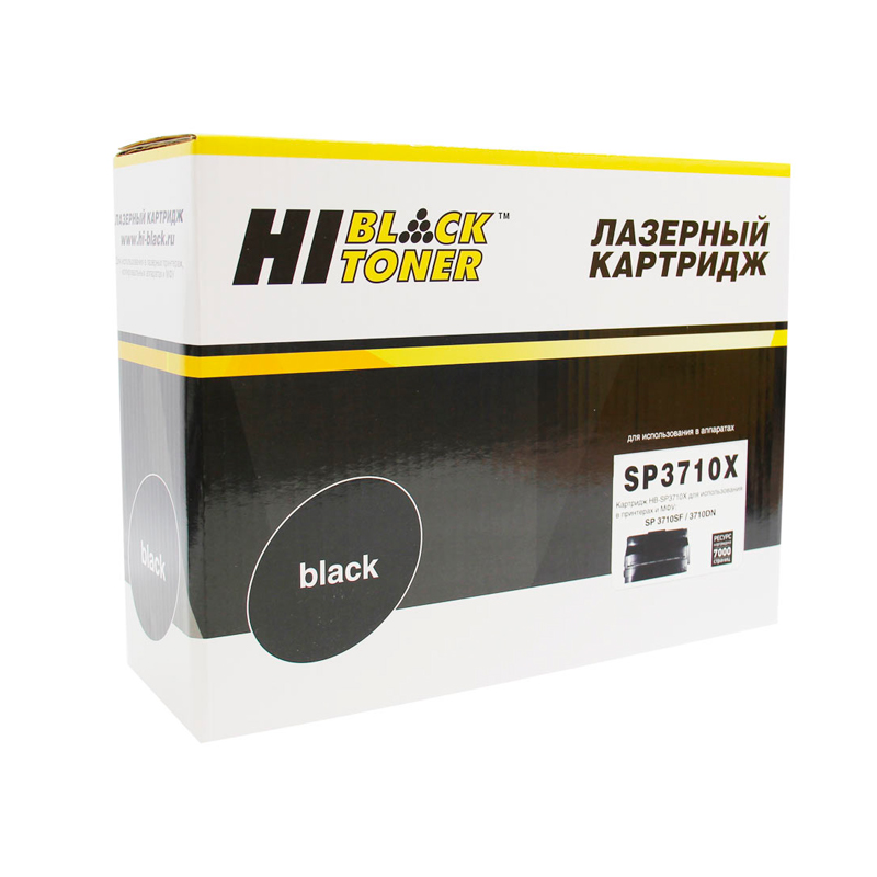

Картридж для лазерного принтера Hi-Black (HB-SP3710X) черный, совместимый