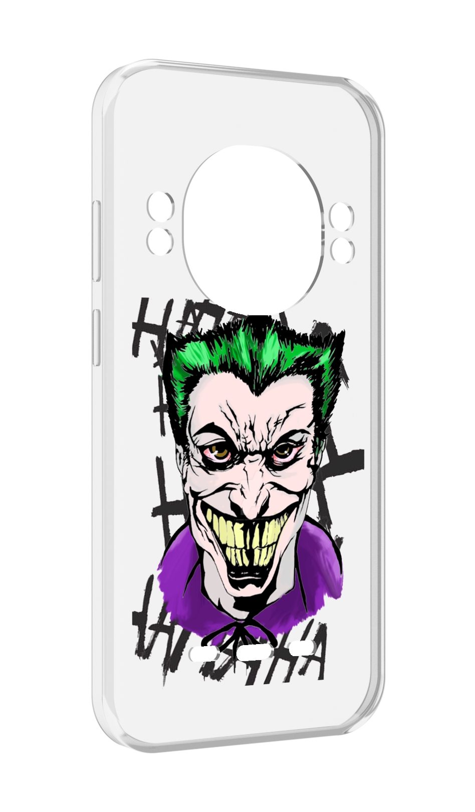 

Чехол Mypads Джокер-Крейзи для Ulefone Power Armor 16 Pro, Прозрачный, Tocco