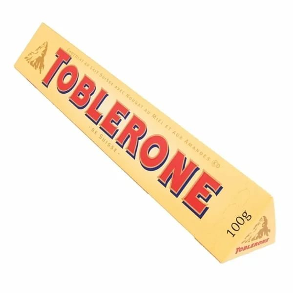 Toblerone шоколад молочный с медово миндальной нугой 100г