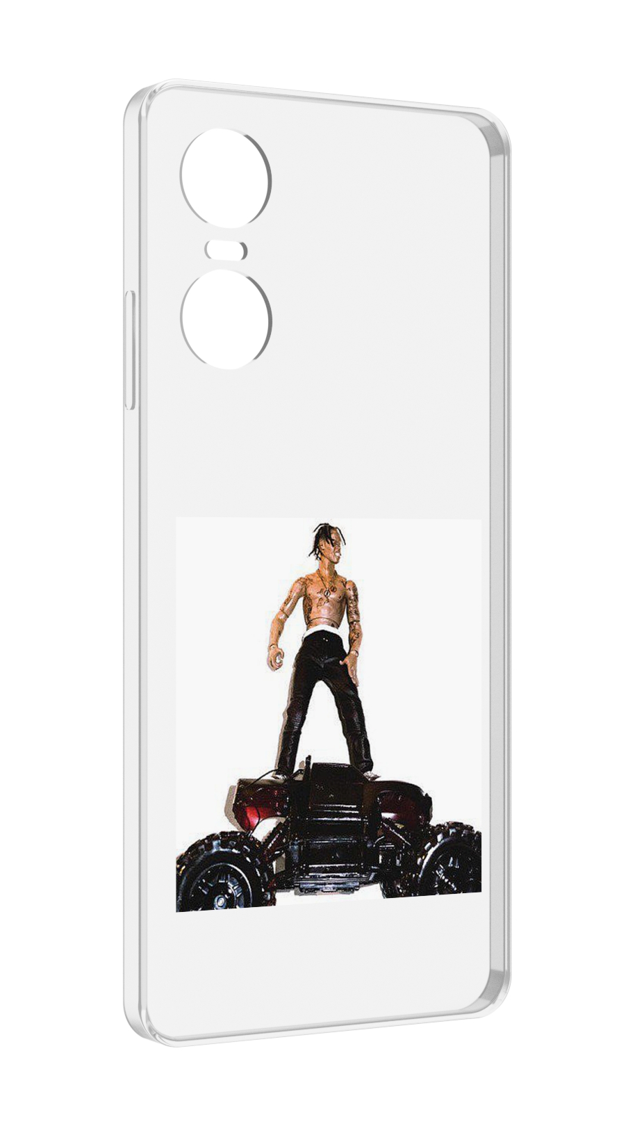 

Чехол MyPads Travis Scott - Rodeo для Tecno Pop 6 Pro, Прозрачный, Tocco
