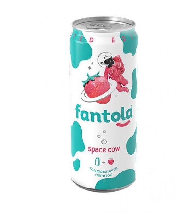 

Напиток Fantola Space Cow, газированный, 330 мл