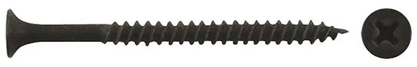 

Саморезы черные по гипроку к дереву 3,5 х 55 (фасовка 500 шт)