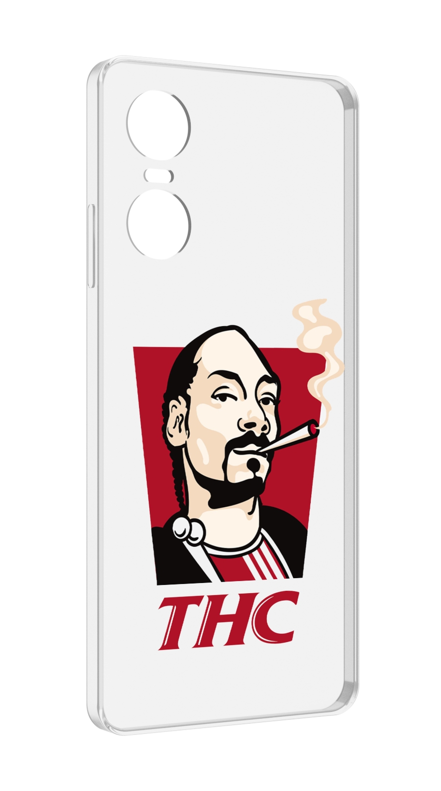 

Чехол Mypads Thc Для Tecno Pop 6 Pro, Прозрачный, Tocco