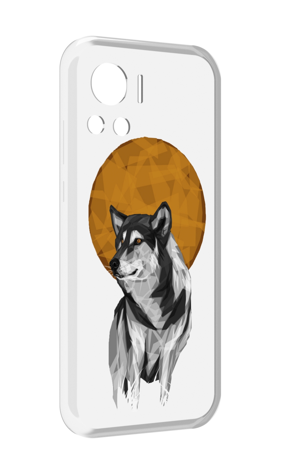 

Чехол MyPads Лунный волк для Motorola Edge 30 Ultra, Прозрачный, Tocco