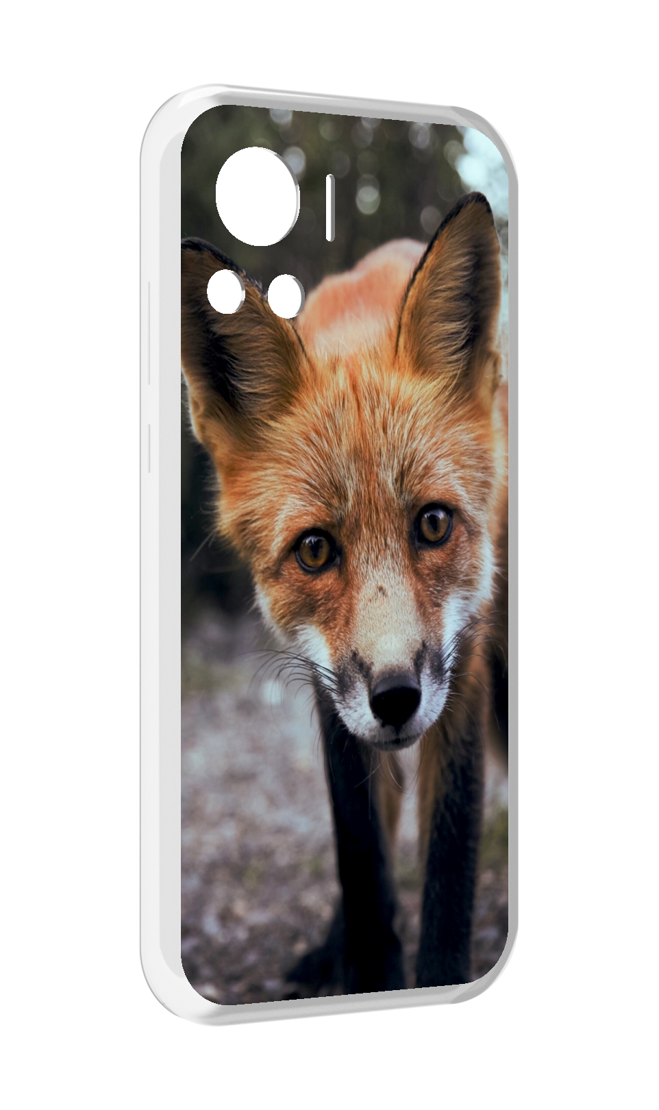 

Чехол MyPads Лисица для Motorola Edge 30 Ultra, Прозрачный, Tocco