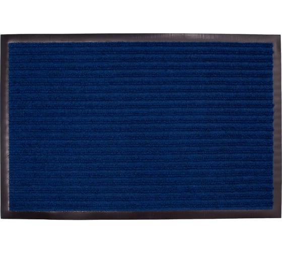 Коврик придверный 80x120 влаговпитывающий Floor mat Стандарт 450гр/1, 15мм, синий