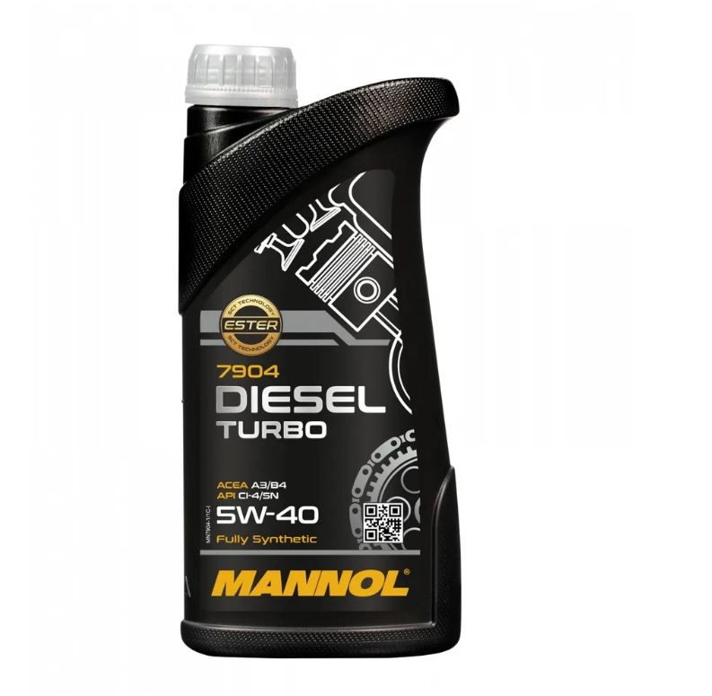 

Масло MANNOL Turbo Diesel SAE 5w40 1л
