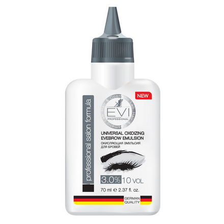 

Окисляющая эмульсия для бровей 3% EVI professional, 70 мл