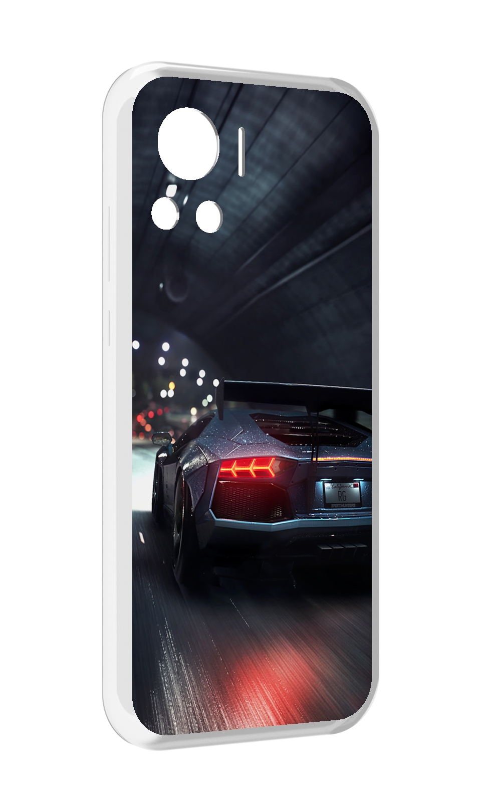 

Чехол MyPads Ламба мужской для Motorola Edge 30 Ultra, Прозрачный, Tocco