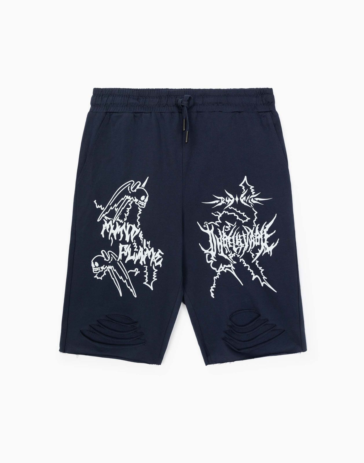 

Спортивные шорты для мальчика Gloria Jeans BSH007807 темно-синий 5-6л/116, BSH007807