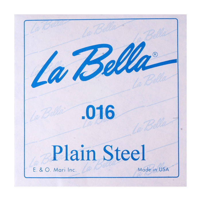 

Отдельная струна La Bella стальная, 016, PS016