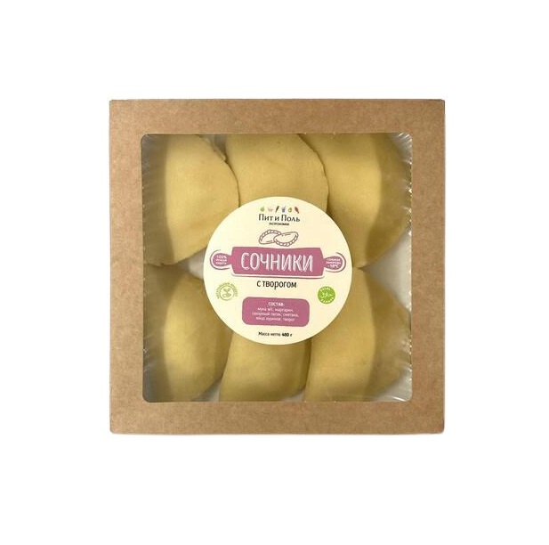 

Сочники Пит и Поль с творогом, замороженные, 480 г