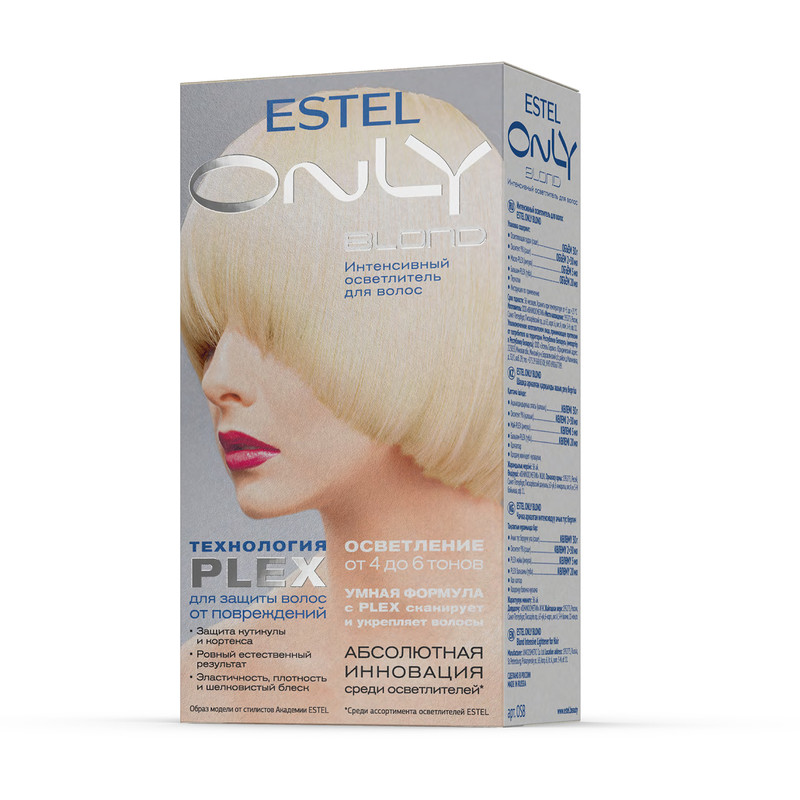 Набор для осветления ESTEL Only Blond от 4 до 6 тонов 30+60+25 мл