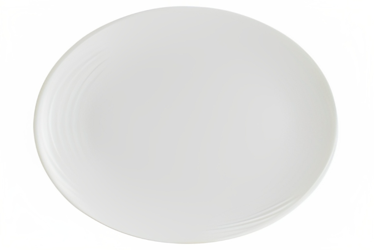 

Блюдо овальное Bonna White Loop 31х24см, Белый