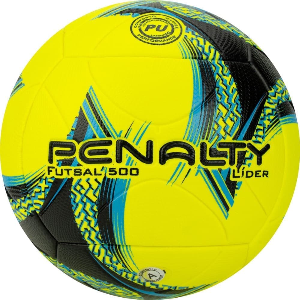 Penalty BOLA FUTSAL LIDER XXIII Мяч футзальный Желтый/Синий/Черный 4