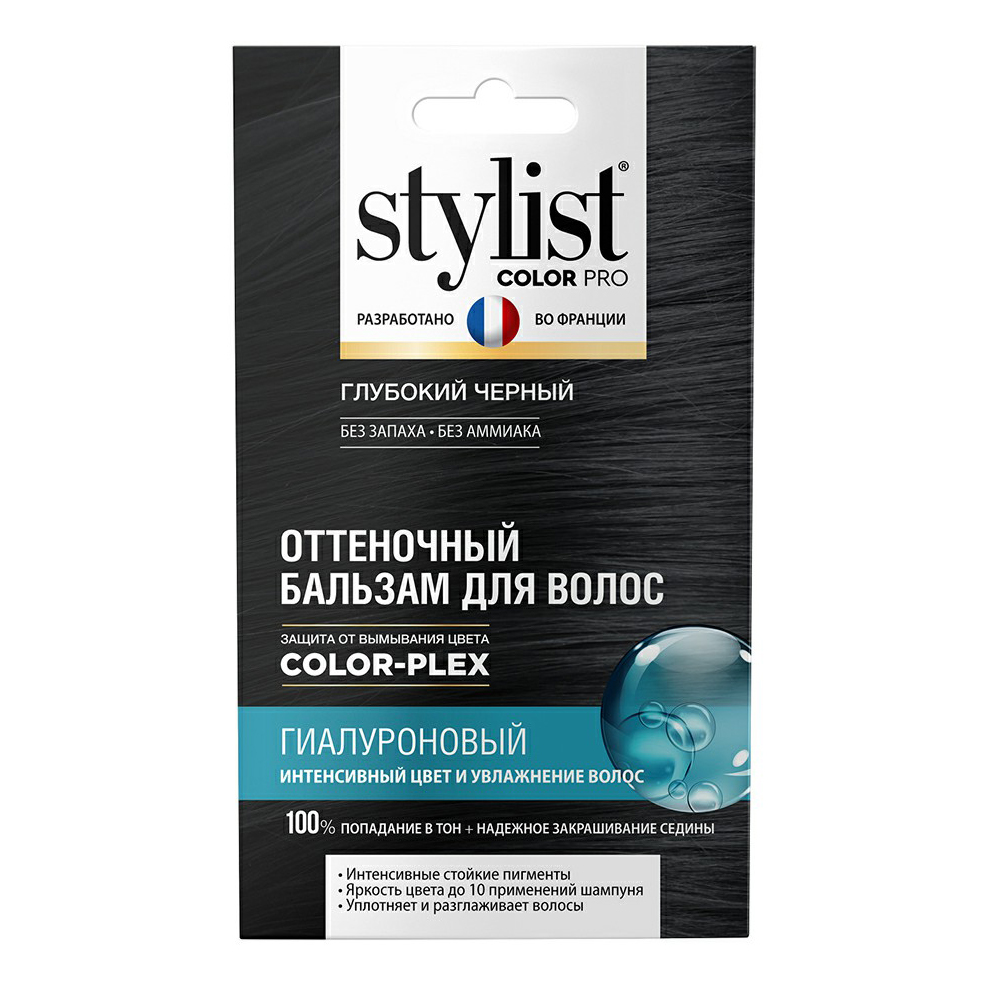 

Бальзам для волос Фитокосметик Stylist Color Pro Глубокий черный 50 мл