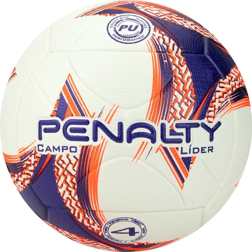 

Penalty BOLA CAMPO LIDER N4 XXIII Мяч футбольный 4, Белый;фиолетовый;оранжевый, 5213401239-U